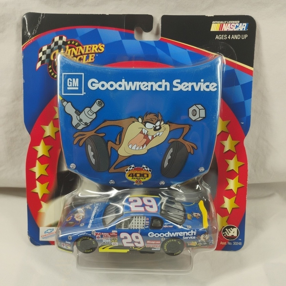 Winner Circle #29 Kevin Harvick Looney Toons Monte Carlo 400 Rematch Taz 1:43‎